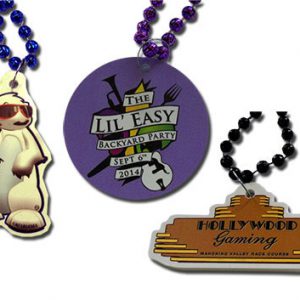 Full Color Custom Shape Medallion Beads view 2