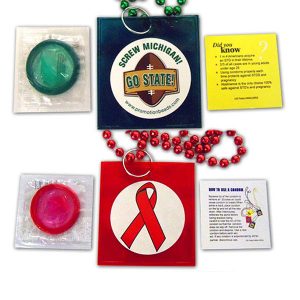 Carnival Condom Mardi Gras Beads – Patent #D484,065 view 3