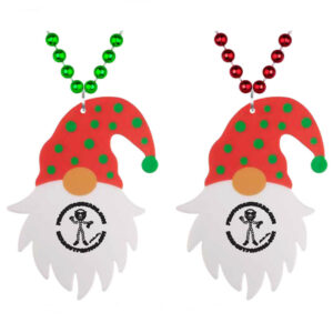 One Color Imprint Custom Shapes custom Mardi Gras beads by PromotionBeads.com view 17