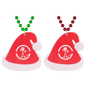 One Color Imprint Custom Shapes custom Mardi Gras beads by PromotionBeads.com view 16