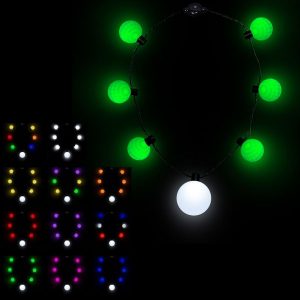 Custom LED Ball Mardi Gras Bead-#CHLEDBALL view 2