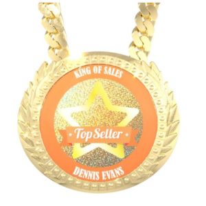 Champ Chain Mardi Gras Beads custom Mardi Gras beads by PromotionBeads.com view 3