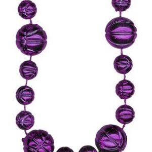 Custom Sport Shape Mardi Gras Beads custom Mardi Gras beads by PromotionBeads.com view 3