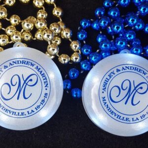 Custom BIG LED Mardi Gras Beads view 5