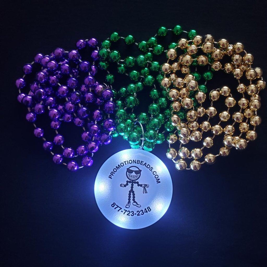 BIG LED Mardi Gras Beads