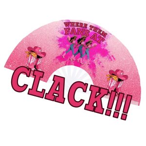 Custom Smack Fans custom Mardi Gras beads by PromotionBeads.com view 7