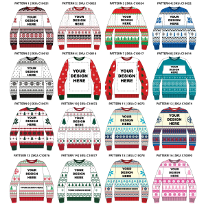 Custom ugly Christmas sweater from PromotionBeads.com view 2