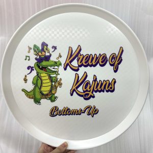 Custom Crawfish Trays custom Mardi Gras beads by PromotionBeads.com view 2