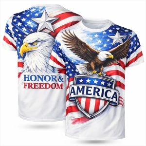 Custom Dye Sublimated Full Color T Shirts view 2