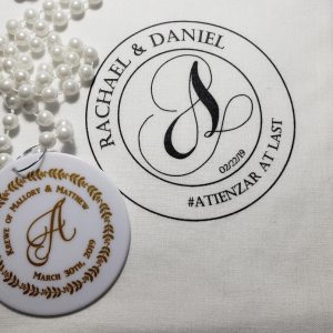 Handkerchiefs custom Mardi Gras beads by PromotionBeads.com view 3