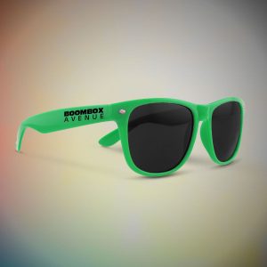 Custom retro style sunglasses by PromotionBeads.com view 3