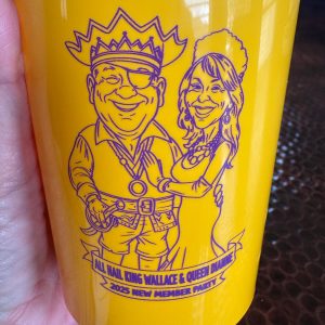 Custom printed plastic stadium cups from PromotionBeads.com view 5