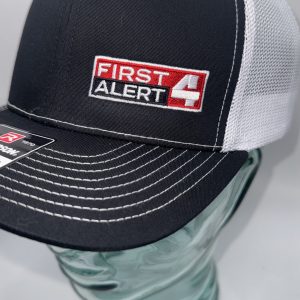 Custom trucker cap with Direct to Film print and embroidery from PromotionBeads.com view 3