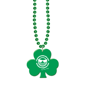 One Color Imprint Custom Shapes custom Mardi Gras beads by PromotionBeads.com view 10