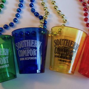 Shot Glass Mardi Gras Beads custom Mardi Gras beads by PromotionBeads.com view 7